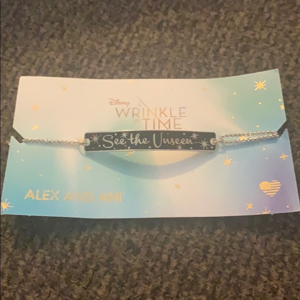 See the unseen Alex and ani adjustable bracelet